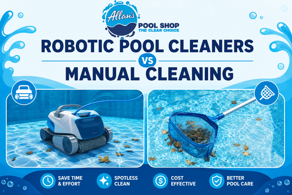 Robotic Pool Cleaners vs Manual Cleaning | Allan's Pool Shop