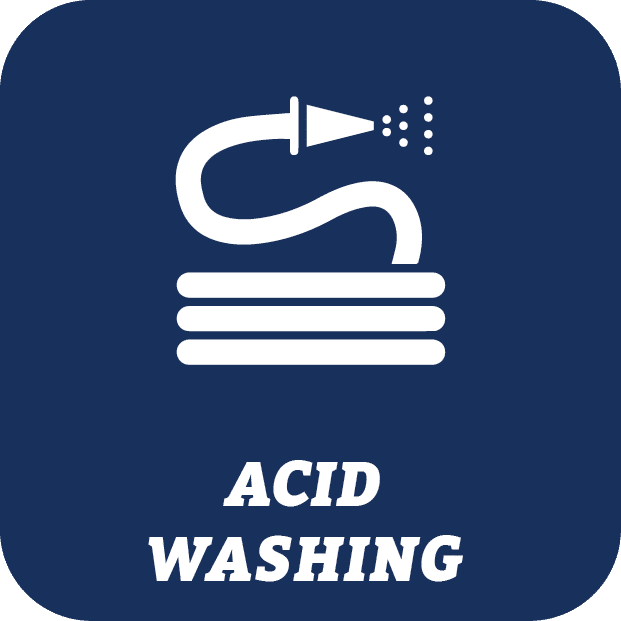 Professional swimming pool acid washing service
