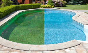 Swimming Pool Restoration Before and After