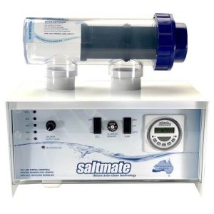 Saltmate Deluxe Auto-Clean Saltwater Chlorinator w/Timer & Battery Backup