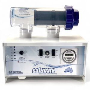 Saltmate Deluxe RP20 Chlorinator with Timer, B. Backup & 12V light Transformer - 2Yrs Wrty